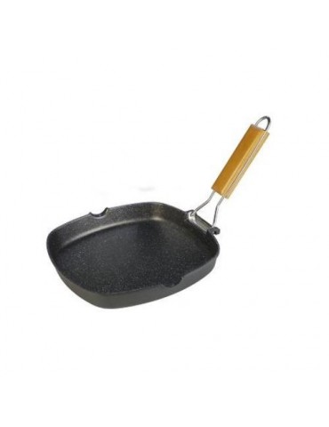 GRILL LISO AL. FUNDIDO 24X24 CM. ECOCHEF 13024