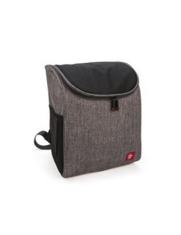 BOLSA NEVERA MOCHILA 20 L. GRIS JASPEADA