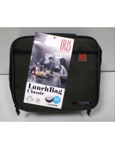 BOLSA PORTAALIMENTOS LUNCH BOX CLASSIC GRIS 9123TX