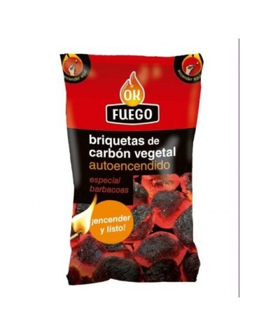 BRIQUETAS CARBON AUTOENCENDIDO 1,5KG. 50281