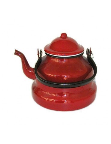 CAFETERA ESMALTADA PAVA 1 L. ROJO 910410