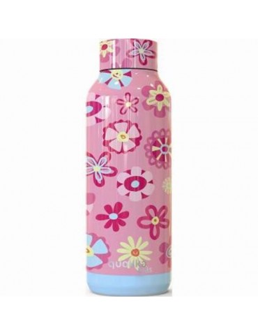 BOTELLA QUOKKA KIDS INOX SOLID FLOWERS 510ML