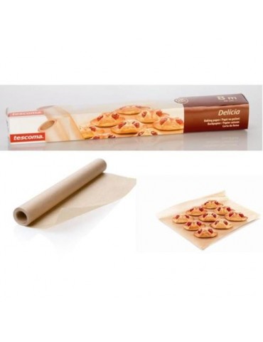 PAPEL PARA HORNO 38 CM. 8 M. DELICIA