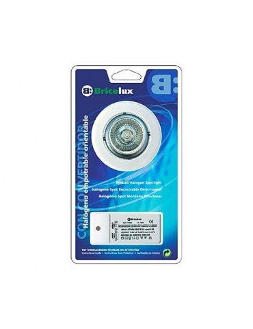 KIT HALOGENO EMPOTRABLE ORIENTABLE CROMO M762447