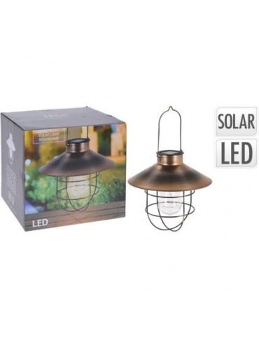 LAMPARA FAROL SOLAR LED RECARGABLE 512000560