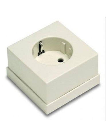 BASE TOMA TIERRA LATERAL SUPERFICIE 5023 BLANCO