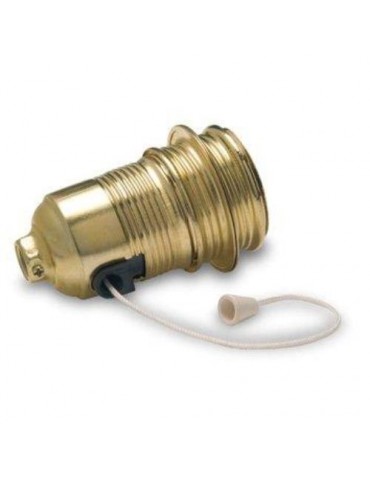 PORTALAMPARAS METALICO INTERRUPTOR E-27 305