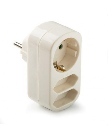 ADAPTADOR TRIPLE TT 10/16A 250V 1314