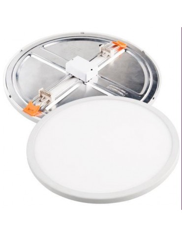 DOWNLIGHT LED EMPOTRAR RDO.AJUST.5/21CM.20W.NEUTRA