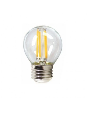 LED ECO FILAMENTO TRANS. ESFERICA 4W E14 3000K