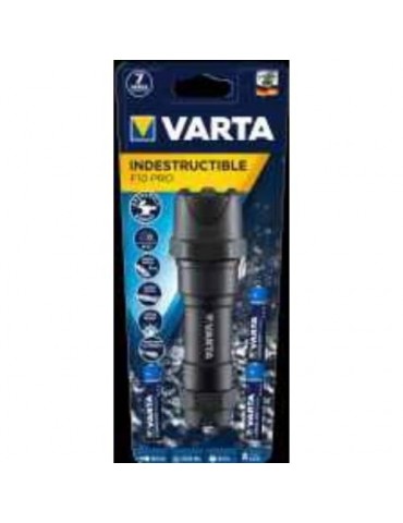 LINTERNA MANO VARTA INDESTRUCTIBLE F10 6W 300ML