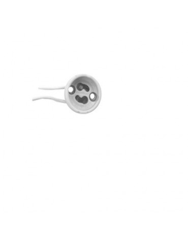 PORTALAMPARAS GU10 230 V. CABLE 15 CM. 490002