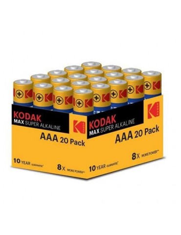 PILA ALCALINA MAX LR3 (AAA) 20U