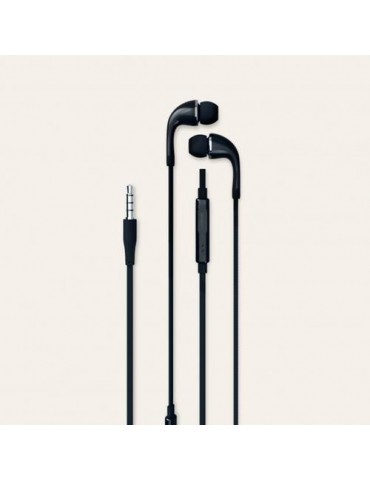 AURICULARES CONTACT C/MICROFONO - NEGRO