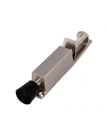 RETENEDOR PUERTAS PIE 11 45MM CROMO MATE 6888
