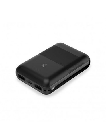 MINI POWER BANK KSIX 10.000 MAH+CAB USB+USB C-A