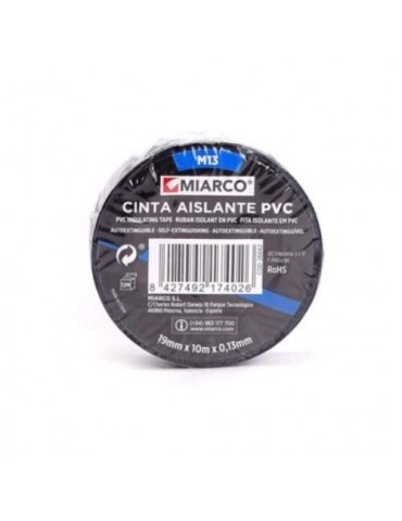 CINTA AISLANTE M13 20MX19MM. AZUL 26667