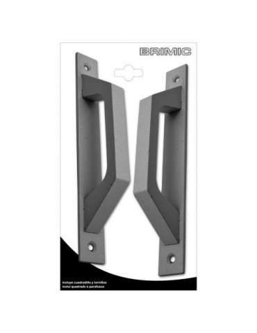 ASA PLACA RECTA 6804 ALUMINIO PLATA (BL-2) 17108