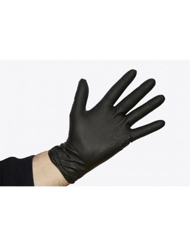 GUANTE ONDULADO JUMBO NEGRO - TALLA XL
