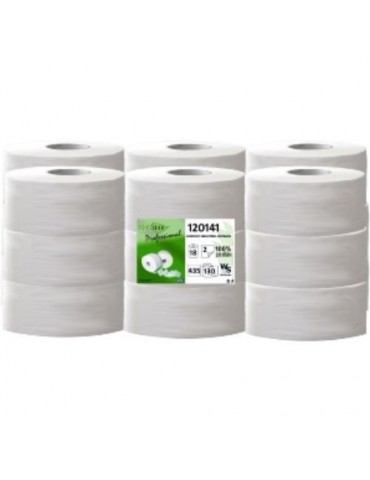 PACK 6 ROLLOS PAPEL HIGIENICO IND. ECOLOGICO 100M.