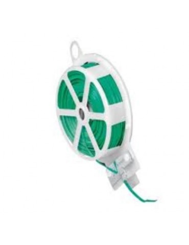 ALAMBRE PLASTIFICADO PLANO VERDE 30M