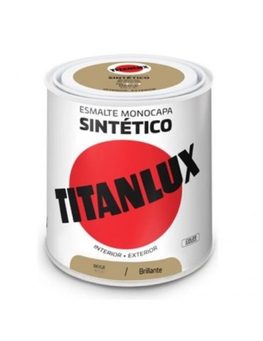 ESMALTE TITANLUX 250 ML 585 001 BEIGE