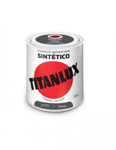 ESMALTE TITANLUX 250ML GRIS MEDIO 549