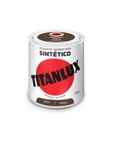 ESMALTE SINTETICO TITANLUX  547 MARRON 250ML