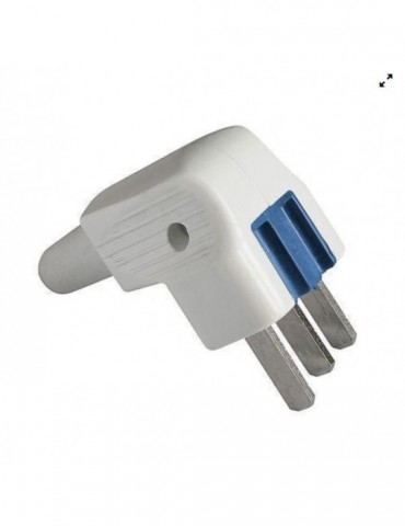CLAVIJA ENCHUFE BIPOLAR 2P+T 25A 250V BLANCA
