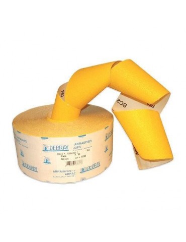 ROLLO PAPEL CORINDON ABRASIVO 100X50 80