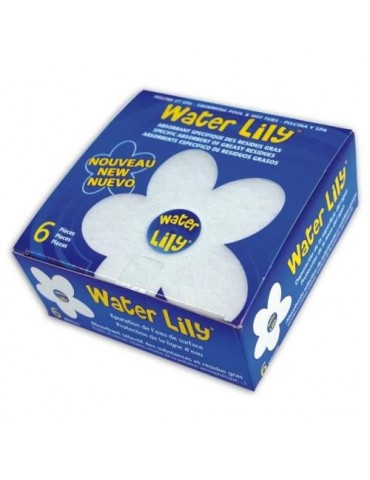 ABSORVENTE GRASAS DEL AGUA WATER LILY (C/6 UDS)