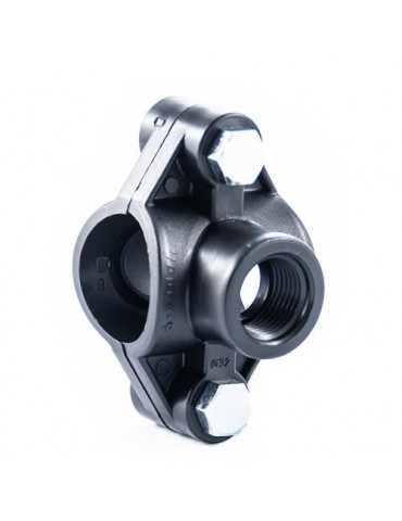 COLLARIN FITTING Ø20 H 1/2", 2 TORNILLOS