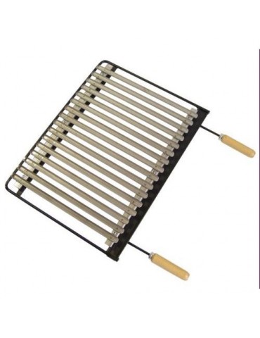 PARRILLA BARBACOA INOX. 66X41CM.  71613
