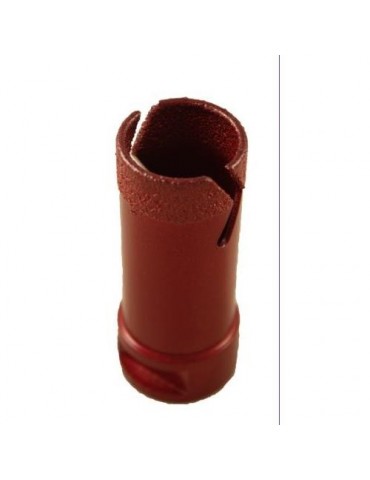 CORONA DIAMANTE ROJA M-14 PARA PORCELANICO 30 MM