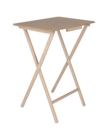 MESITA AUXILIAR RECTANGULAR CON DM MADERA