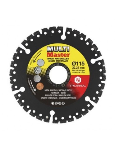 DISCO DIAMANTE MULTIMASTER 115MM