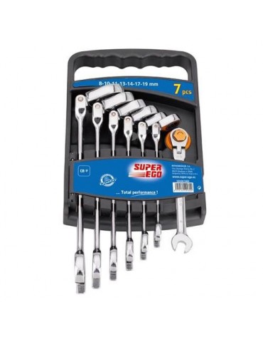 JUEGO 7 LLAVES MIXTA CARRACA SEH0014