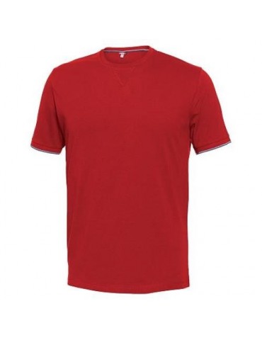 CAMISETA RAPALLO 100% COTONE ROJO 8182 T-XL