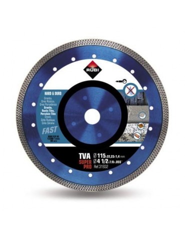 DISCO DIAMANTE 115 MM. TVA115 SUPERPRO 31932