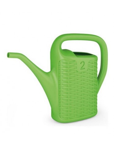 REGADERA EFECTO RATTAN 2LT COLOR VERDE