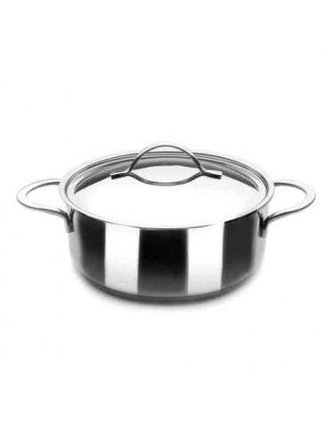 CACEROLA CON TAPA INOX NOAH 28 CM 605028