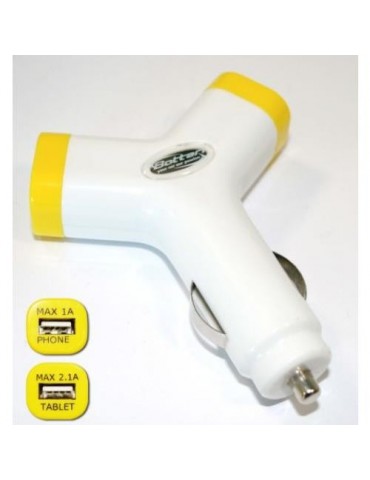 DOBLE PUERTO USB 1+2.1 AH.  30102