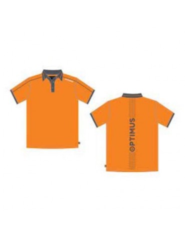 POLO CHICO MANGA CORTA NARANJA OPTIMUS T XL