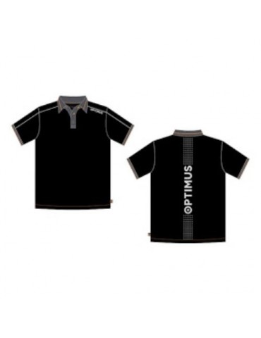 POLO CHICO MANGA CORTA OPTIMUS NEGRO T L