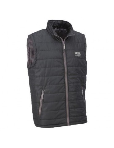 CHALECO ACOLCHADO DISCOVERY GRIS 2881G/3XL