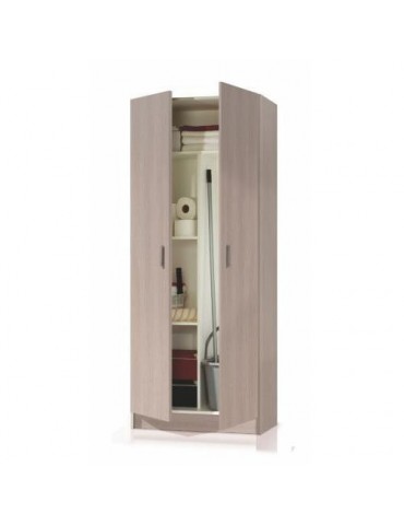 ARMARIO MULTIUSOS 2 PUERTAS ROBLE 180X73X37 07142R