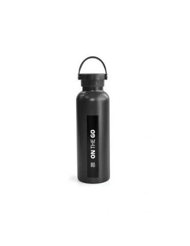 BOTELLA TERMO 750 ML NEGRA  INOX ON THE GO 9812-IN