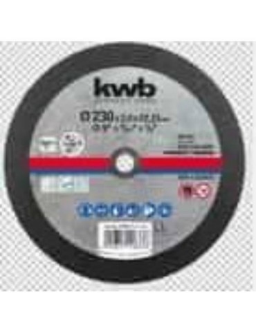 DISCO CORTE INOX/METAL 230X2MM KWB