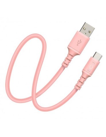CABLE CONEXION USB C 2.0 ROSA 1M