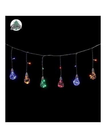 20 BOMBILLAS 4 LED MULTICOLOR 22128